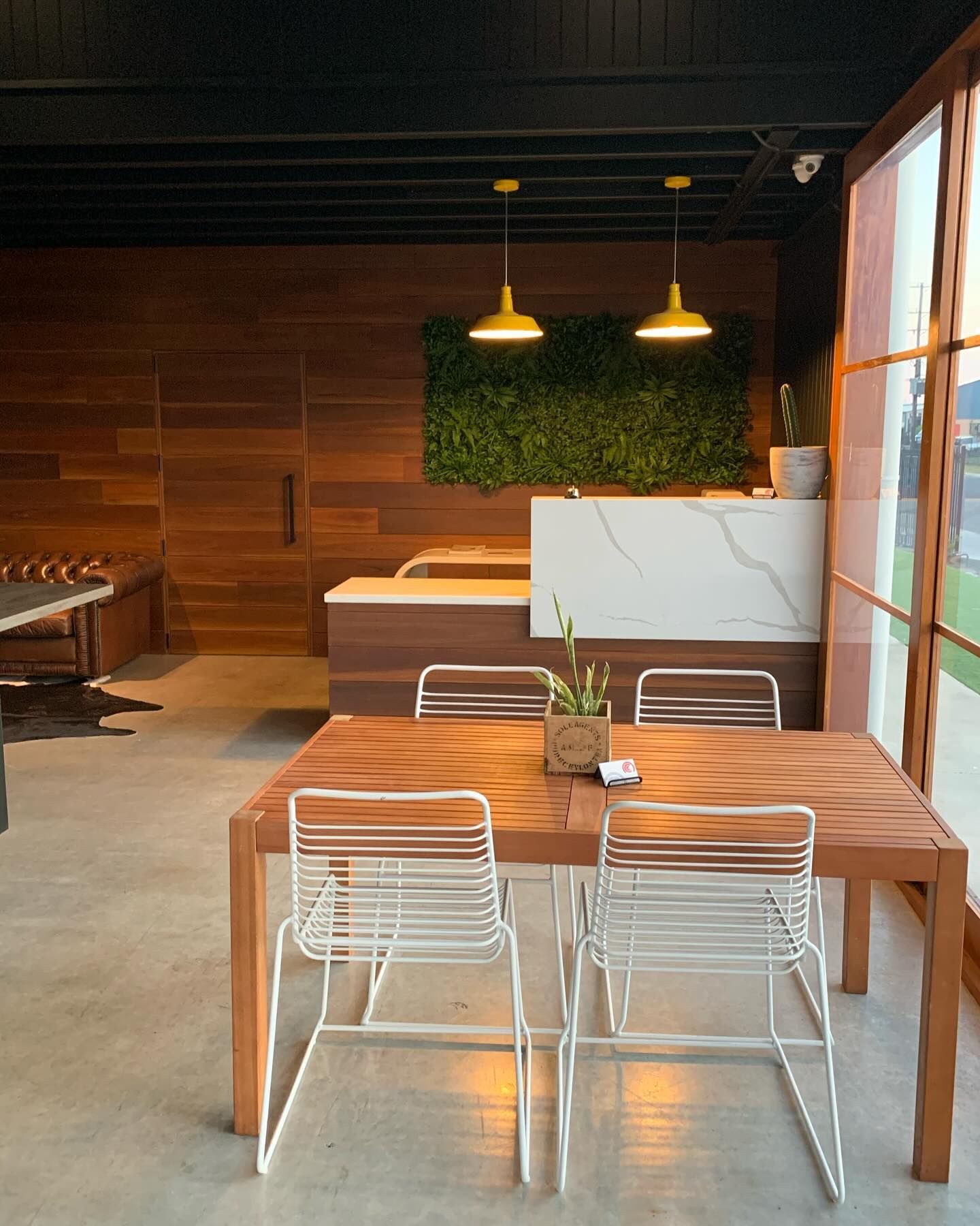 A Dining Room With A Wooden Table And Chairs — North Coast Cabinets In South Lismore, NSW