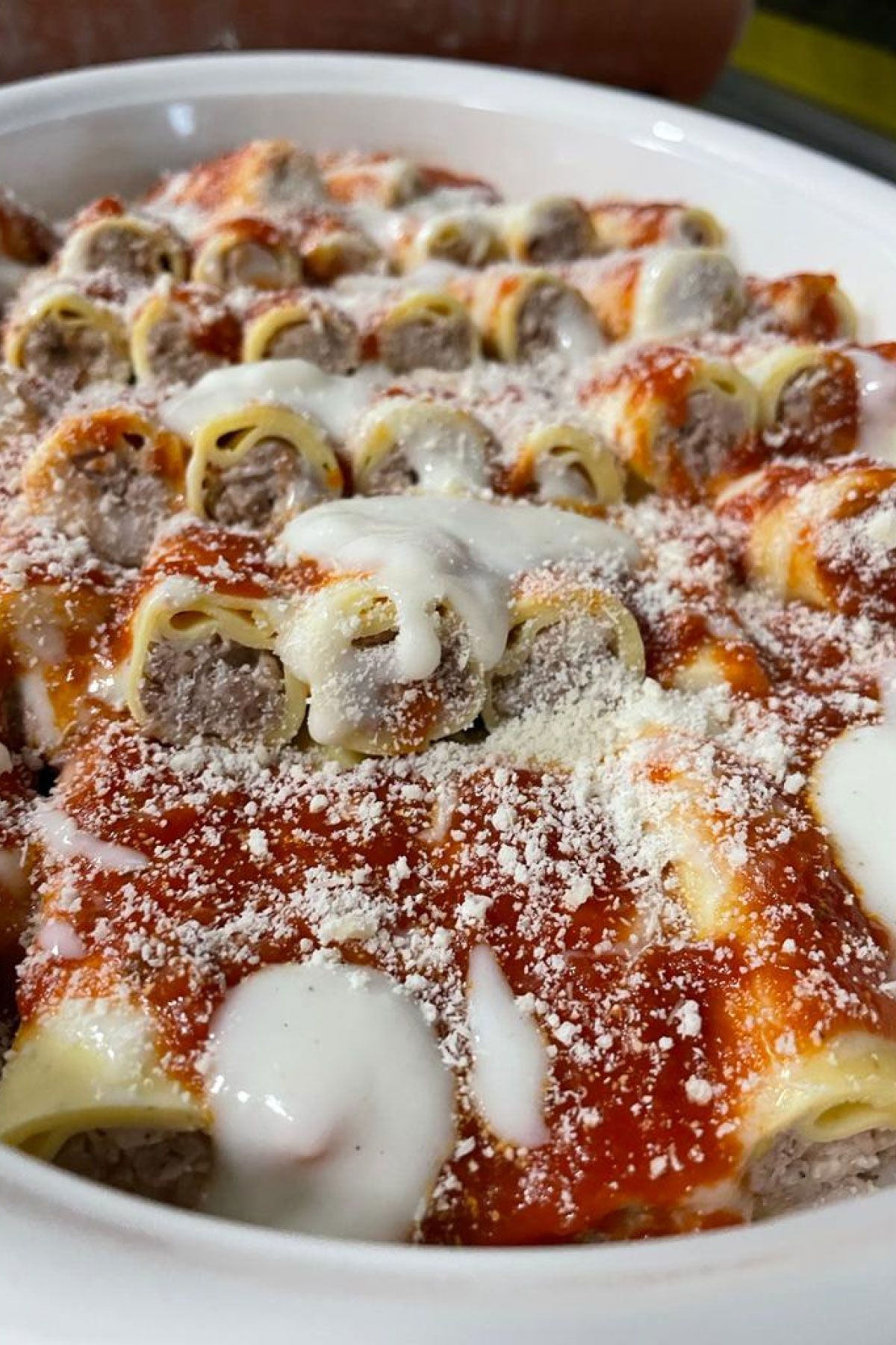 Contenitori di piatti pronti