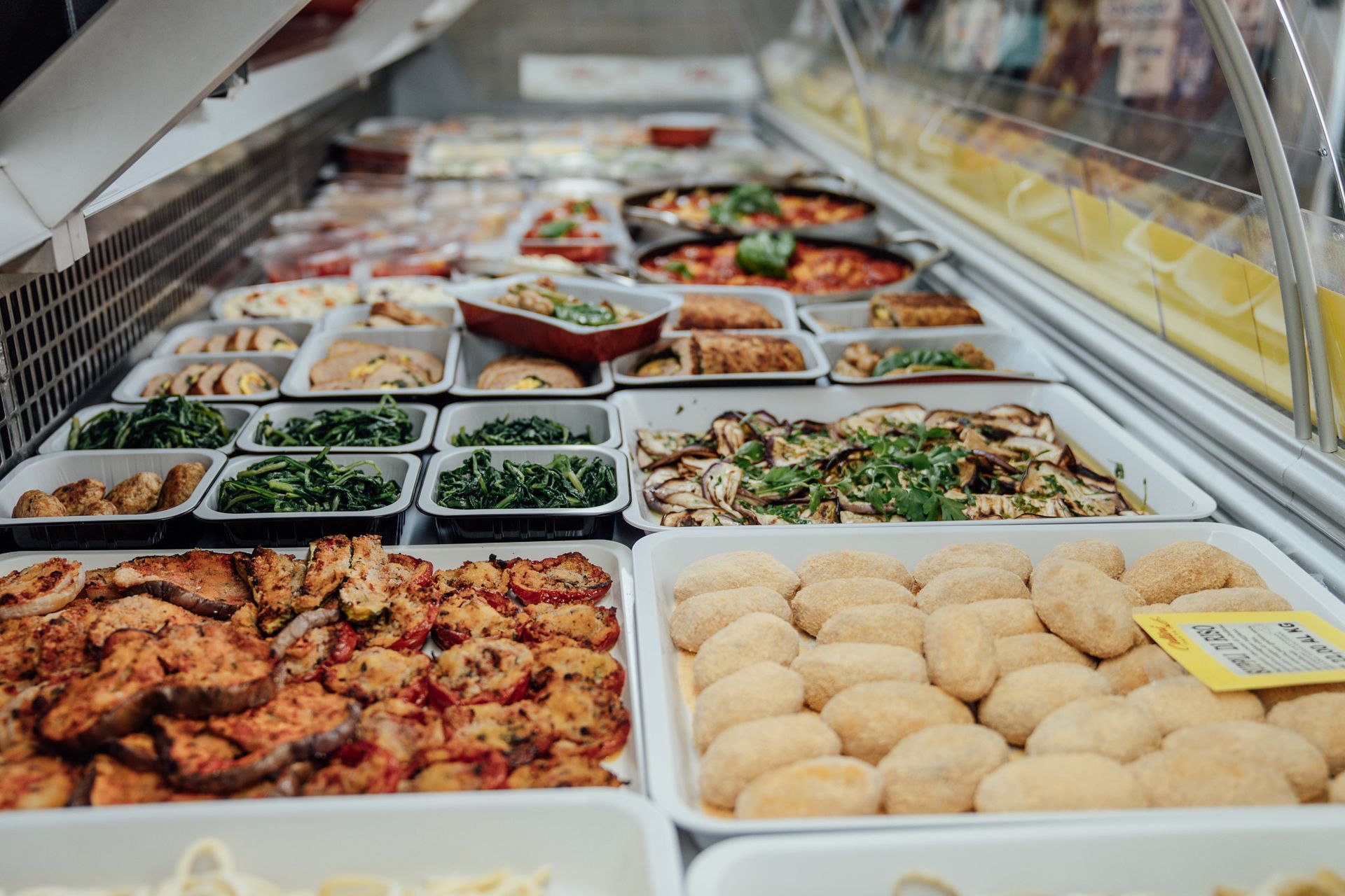 verdure e piatti pronti