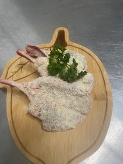 Crumbed lamb cutlets — Wattle Butchery In Cootamundra, NSW