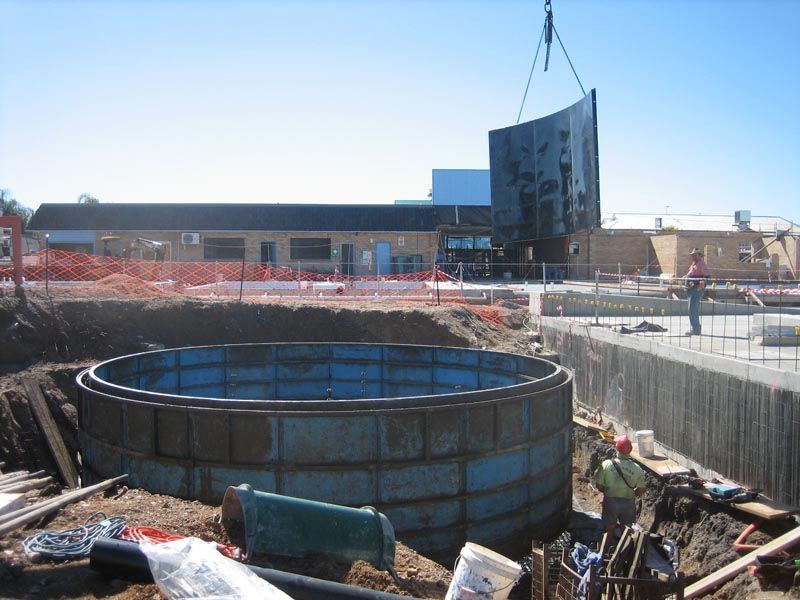 Large Metal Tank Construction — Coffs Harbour, NSW — Coolamon Concrete Tanks