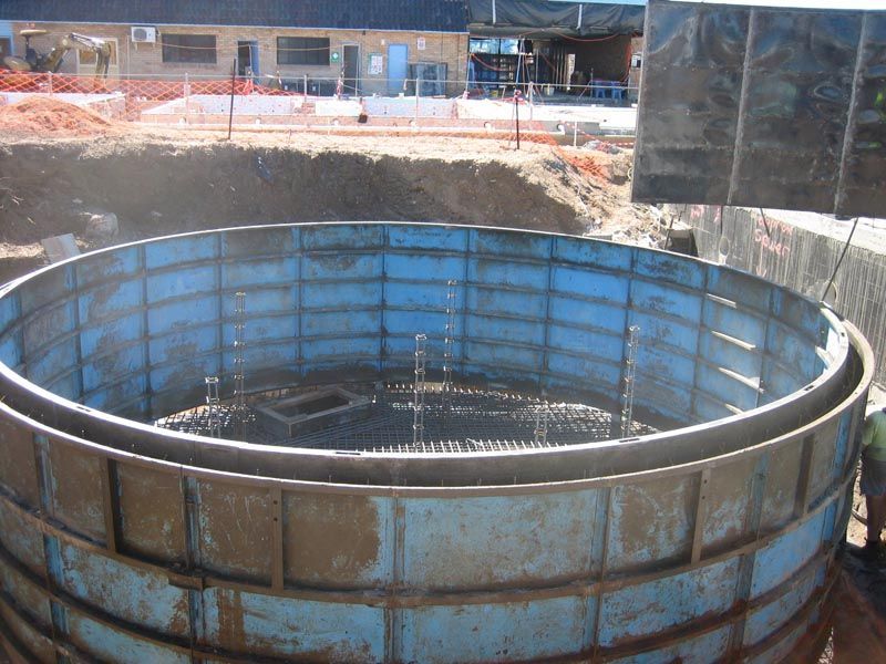 Large Metal Tank — Coffs Harbour, NSW — Coolamon Concrete Tanks
