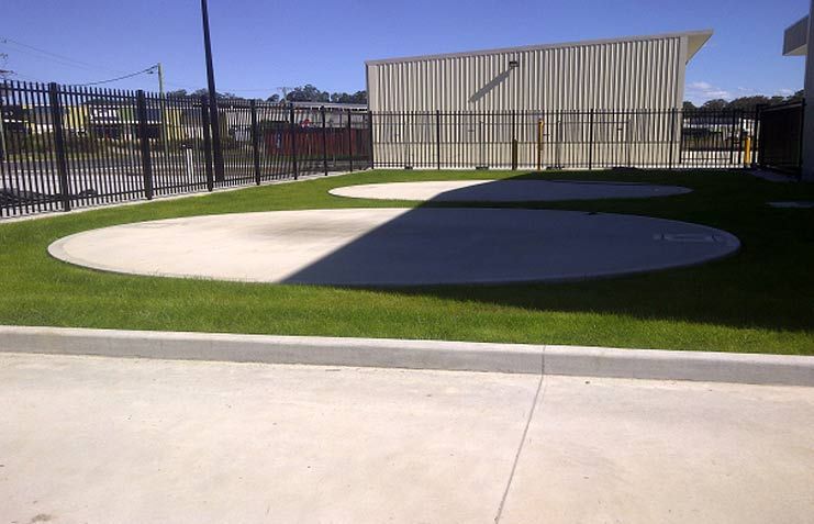 Essential Energy Site Two 90,000 Litre Tanks — Coffs Harbour, NSW — Coolamon Concrete Tanks