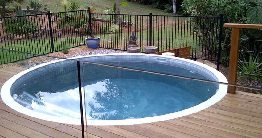 20,000 Litre Tank Used as a Pool — Coffs Harbour, NSW — Coolamon Concrete Tanks