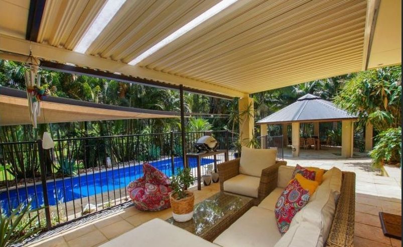 Patio with a Pool and a Deck — Coffs Harbour, NSW — Coolamon Concrete Tanks