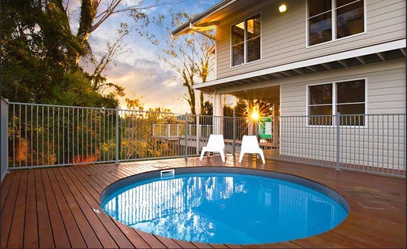 Pool on a Deck with a Railing — Coffs Harbour, NSW — Coolamon Concrete Tanks