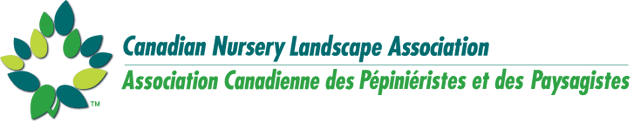 A logo for the canadian nursery landscape association