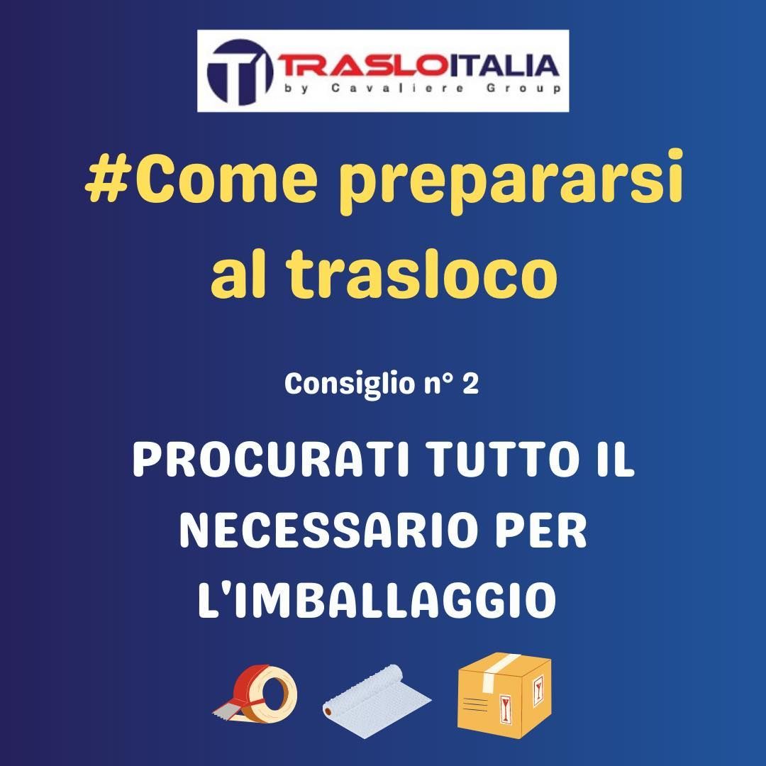 Consigli trasloco