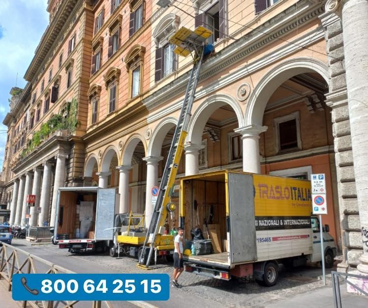 Noleggio furgone e autoscala centro di Roma