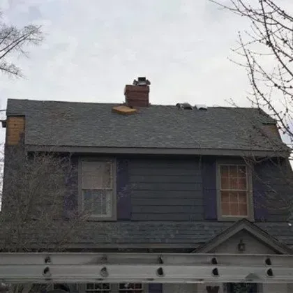 A Roof of a House with a Chimney - Chester, VA - A. Townsley Contracting