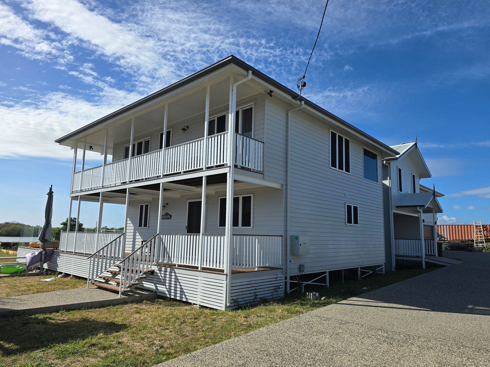 An Artist 's Impression Of A House With A Large Porch — Drawing Works In Townsville City, QLD