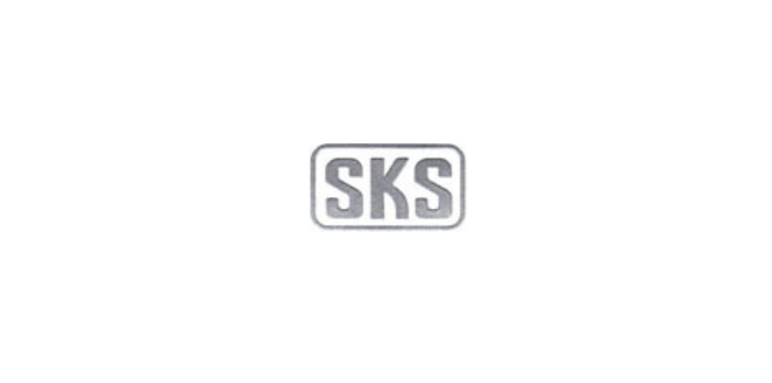 The sks logo is on a white background.