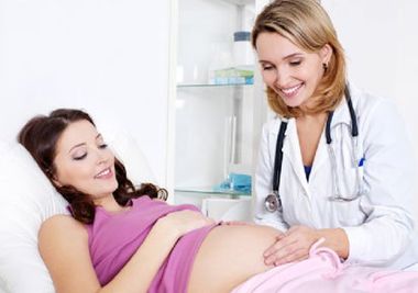 Obstetrics — Doctor Checking on Patient in Lima, OH