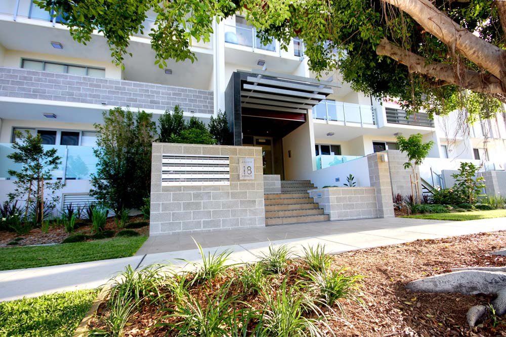 View of entrance to the residence