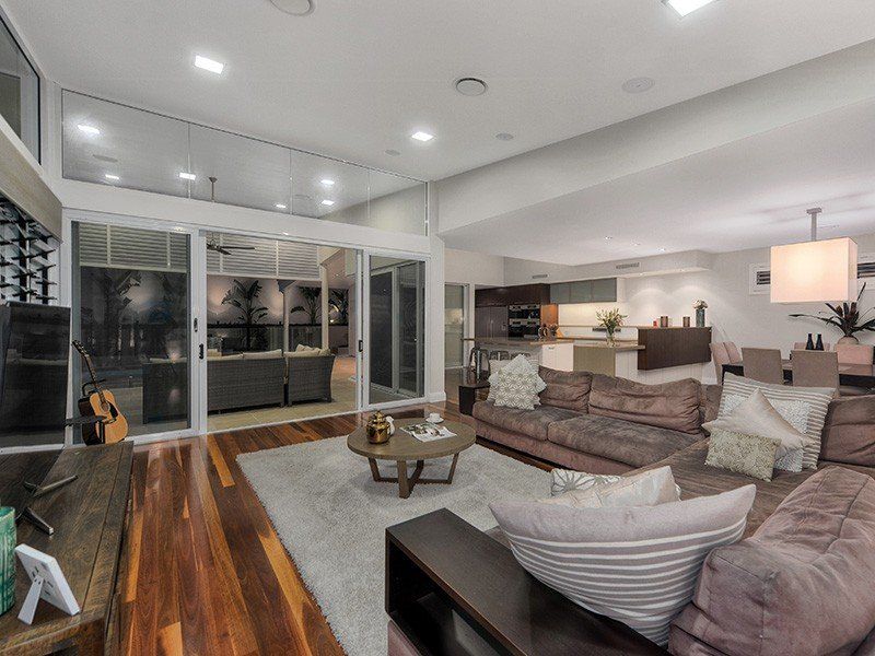 interior view of a room