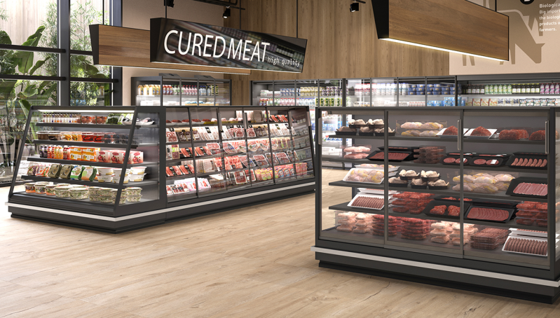 Banchi frigo verticali