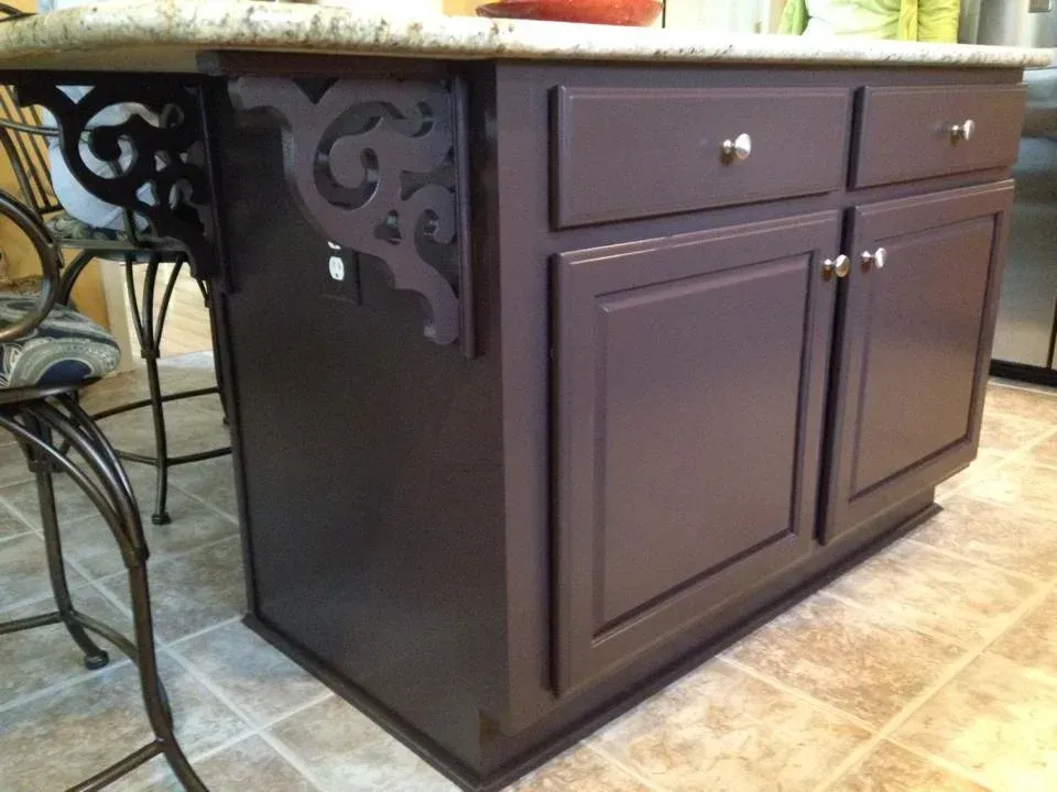 Kitchen Island After Wine