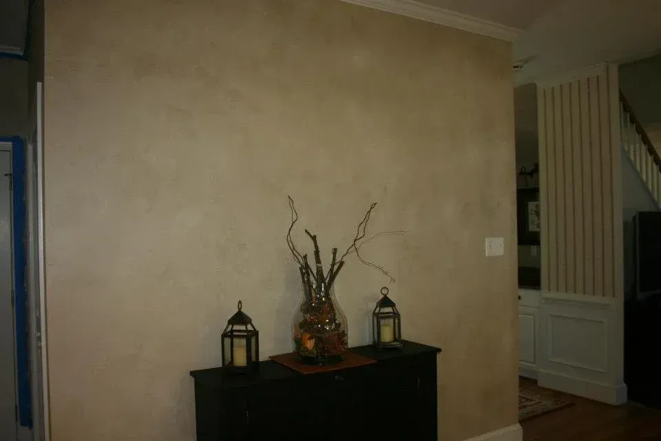 Faux Finish Accent Wall