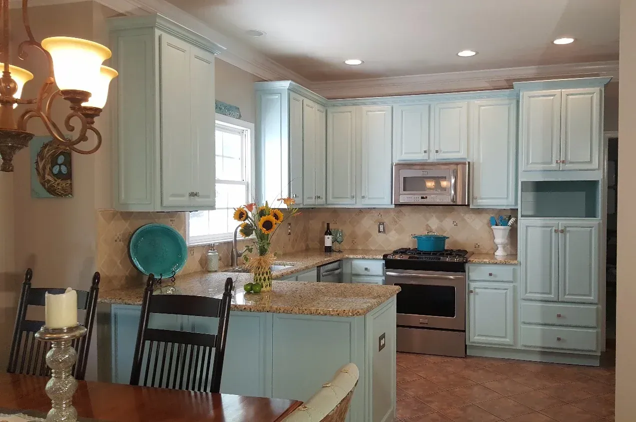 Painted Kitchen Cabinets