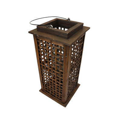 Windlicht Clayre & Eef hout