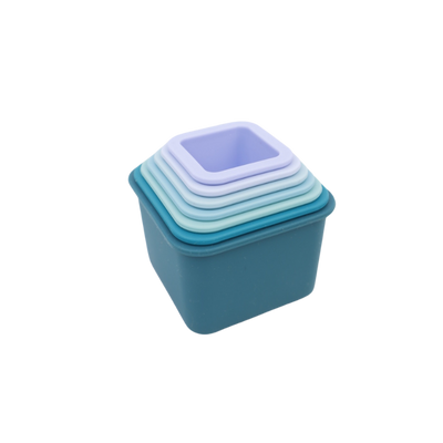 Siliconen stapelbekers