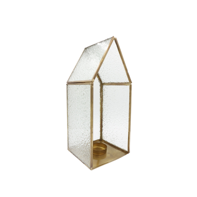 Kaarsenhouder huisje groot