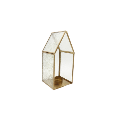 Kaarsenhouder huisje middel