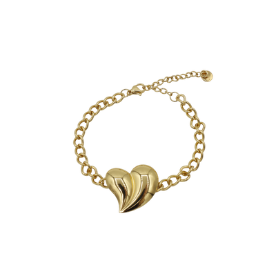 Armband met hartbedel