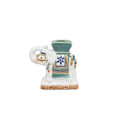 Keramieken olifant klein - Pre-loved