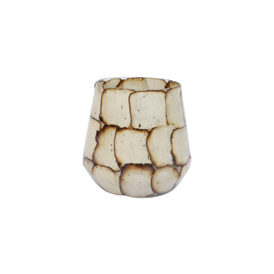 Waxinelichthouder – mozaïek steenlook groot