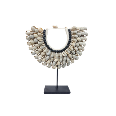 Decoratieve schelpenband op standaard