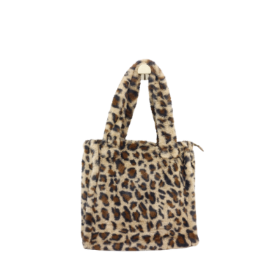 Teddy leopard schoudertas