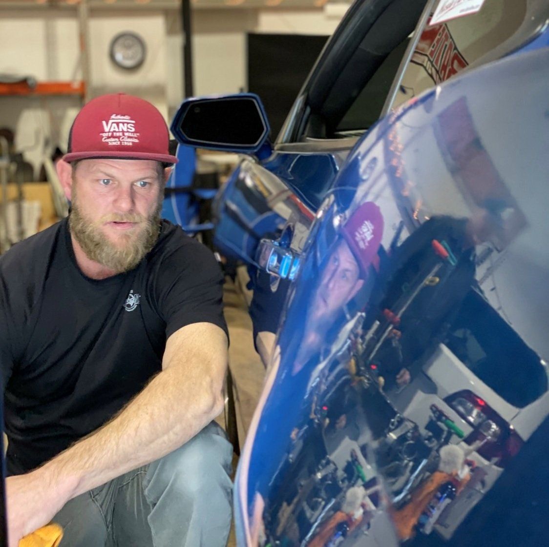 Polishing Car — Edmond, OK — Auto Hail Logistics