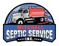 It is a logo for a Septic Service company named Mitchell Septic Service