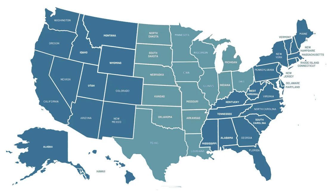 print and digital reach map