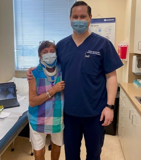 Dr. Munoz With Patient