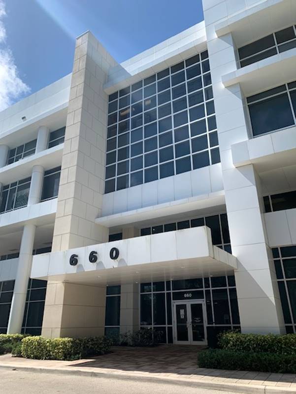 Front of Office Building