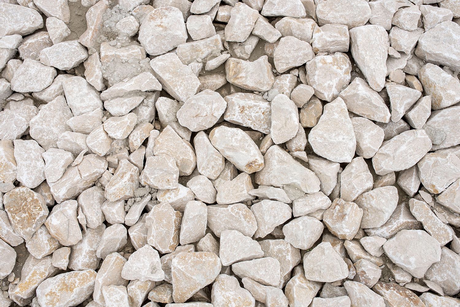 Close up of pile of limestone rocks. Close up of pile of limestone rocks.