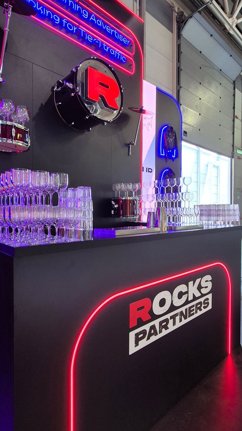 Servizio beverage Barman Express in un contesto fieristico internazionale