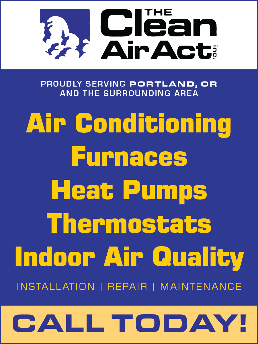 The clean air act is proudly serving portland or and the surrounding area