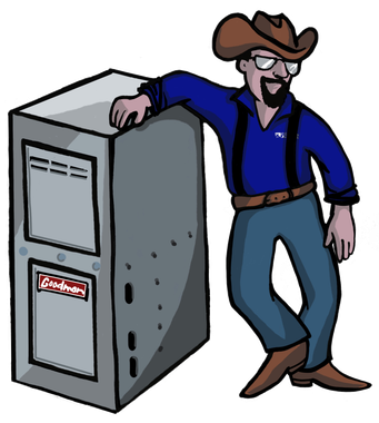 A man wearing a cowboy hat leans against a box