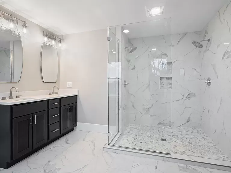 Luxury bathroom renovation for $50,000