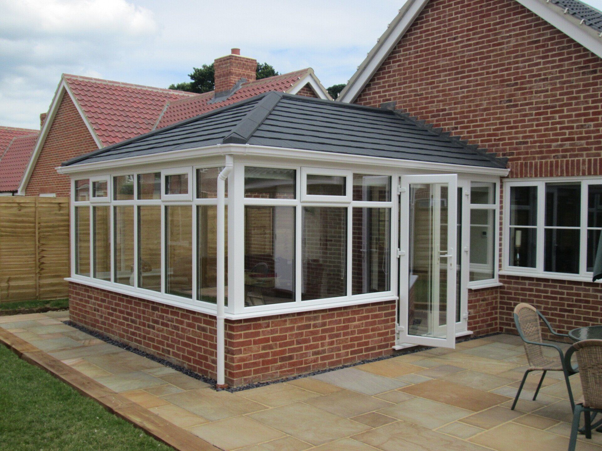 Guardian warm roof installation