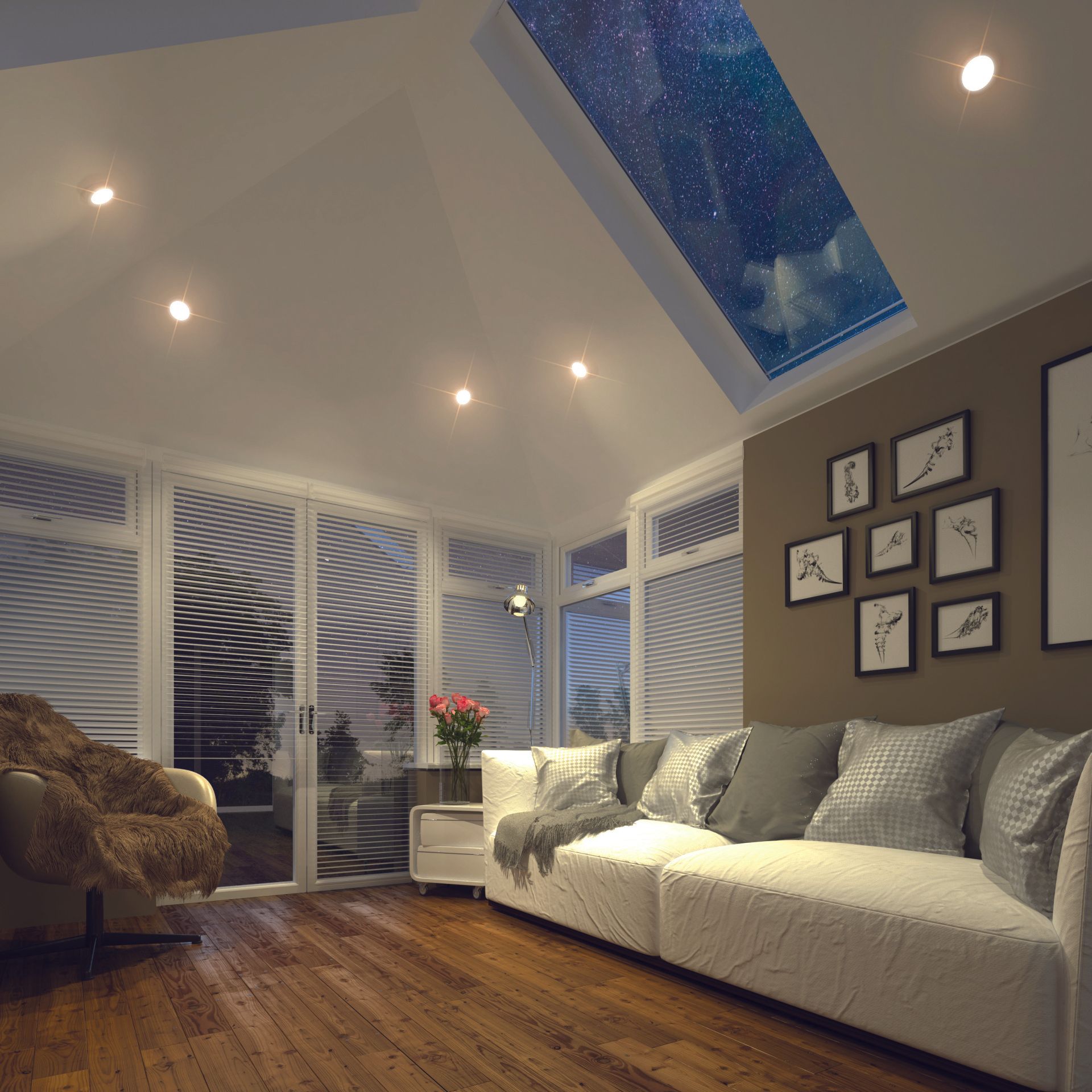 warm roof installation