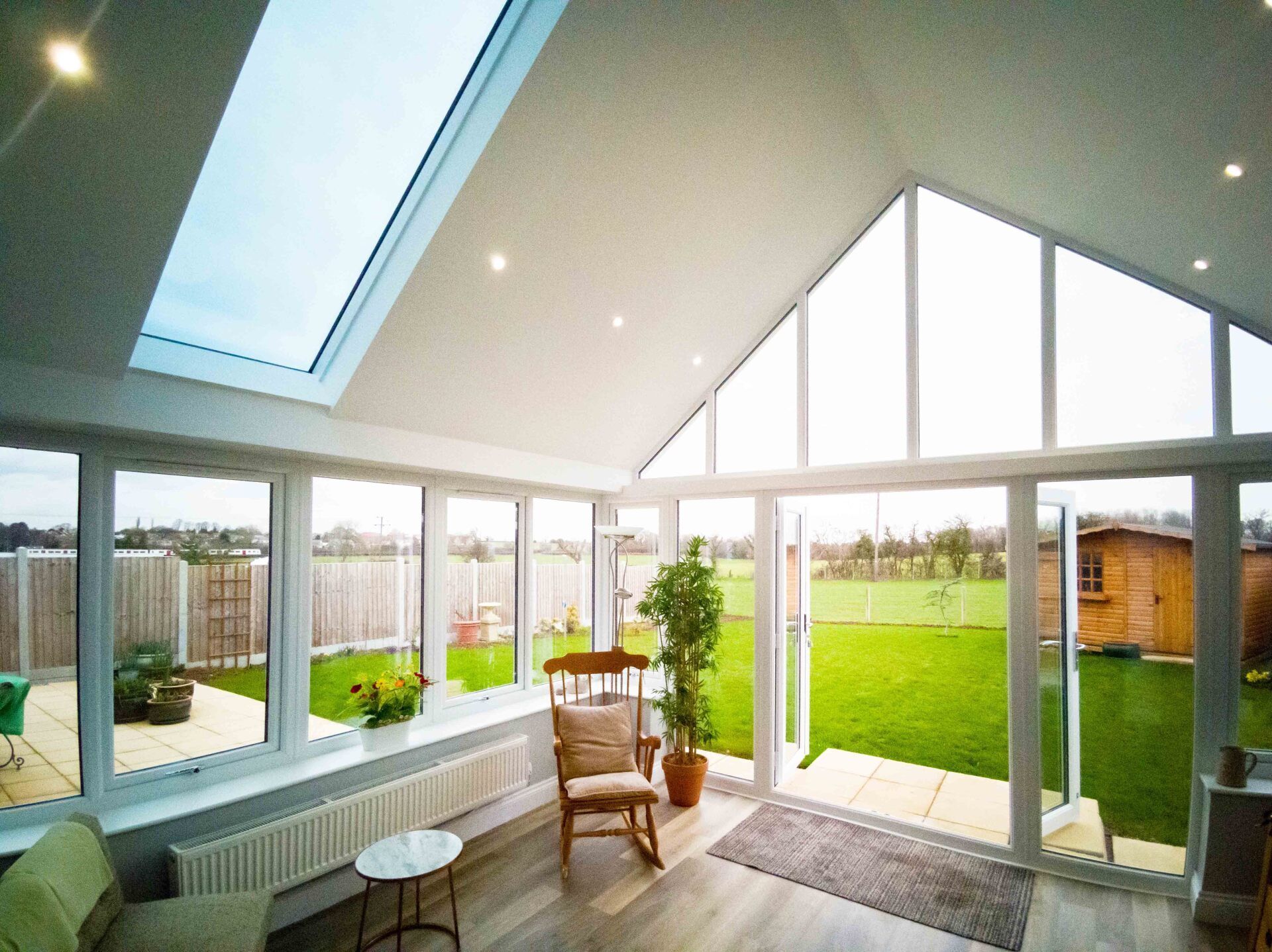 380 Warm Roof by Ultraroof, installed by Waveney Windows
