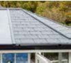 Carbon Grey tile for warm roof
