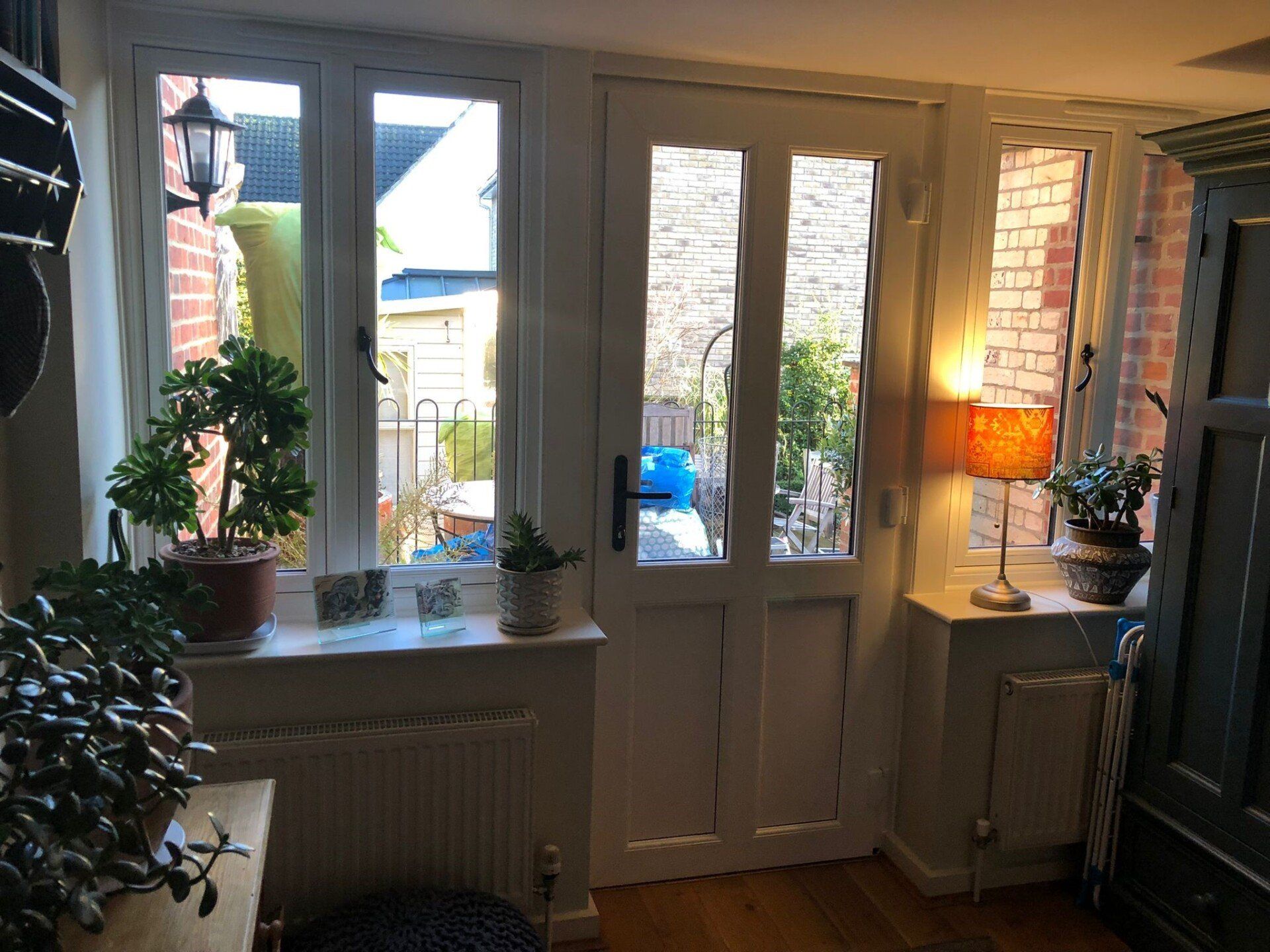 aluminium window installation