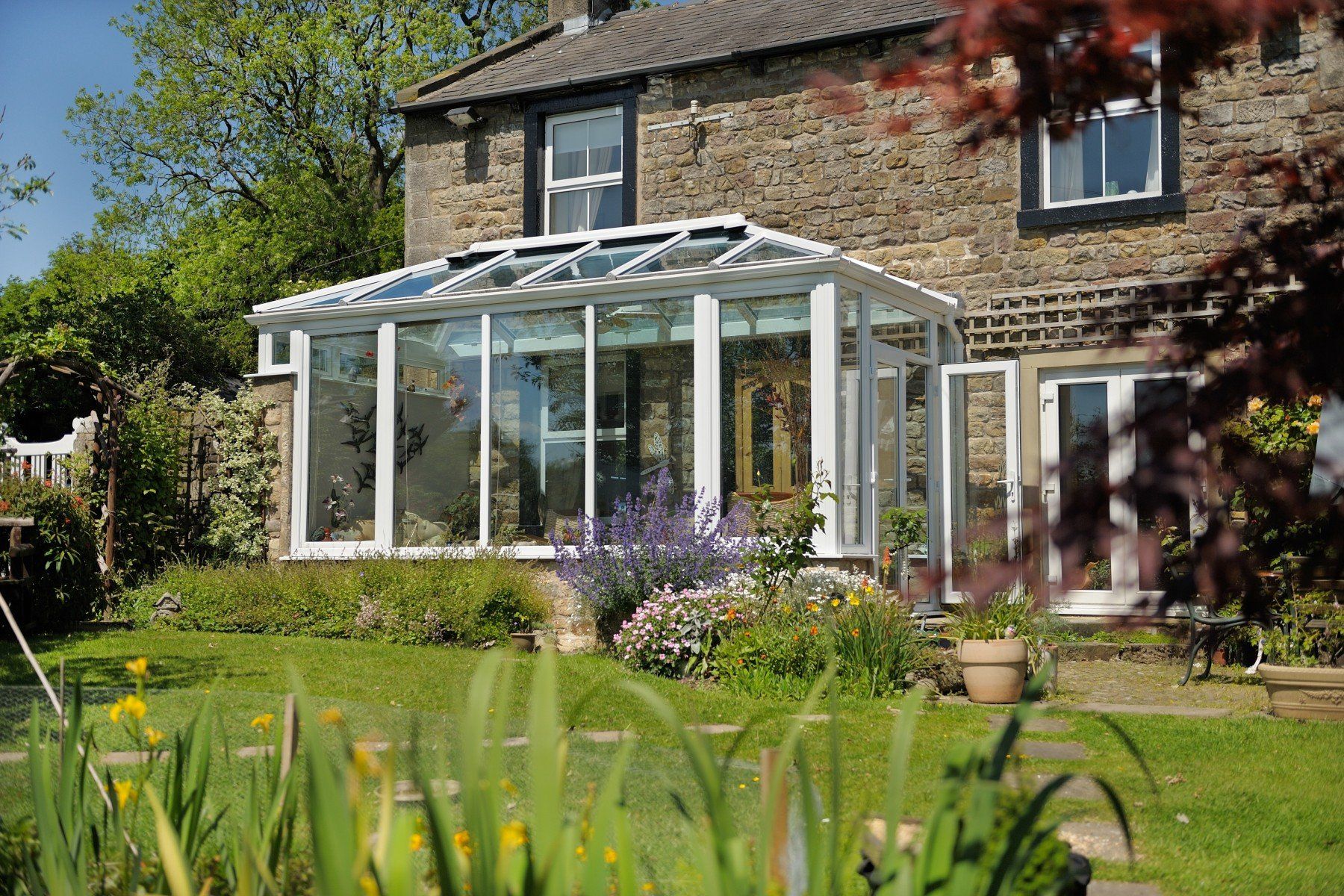 glass garden room