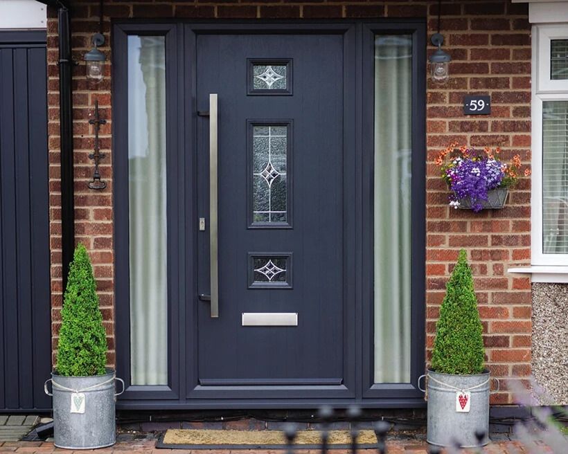 front door installed by Waveney Windows