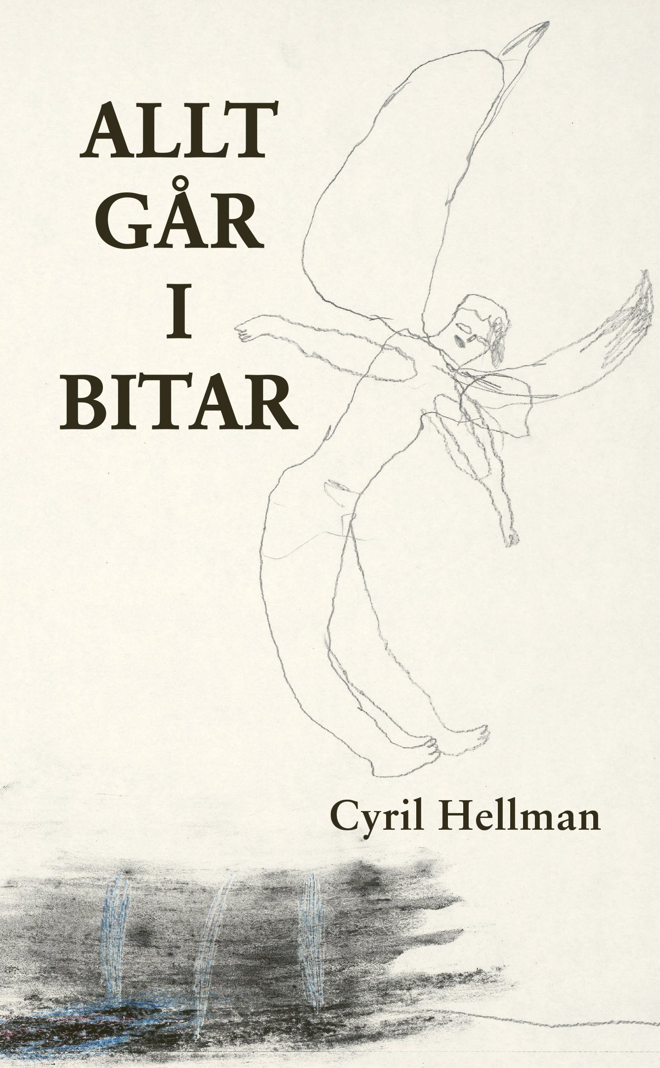 Boken Allt går i bitar är skriven av Cyril Hellman på Stevali Bokförlag.
